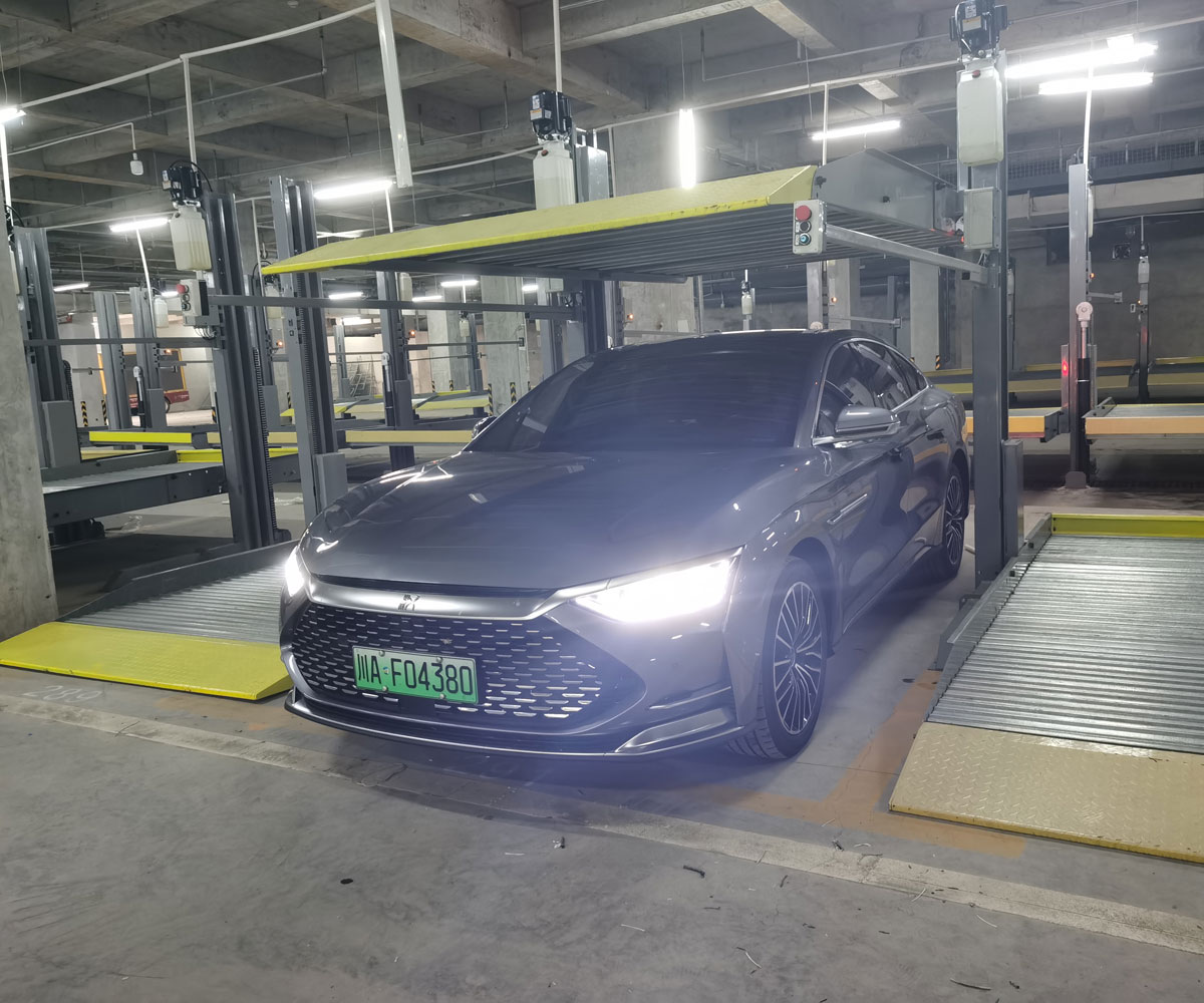 西区双层机械式立体停车设备维保