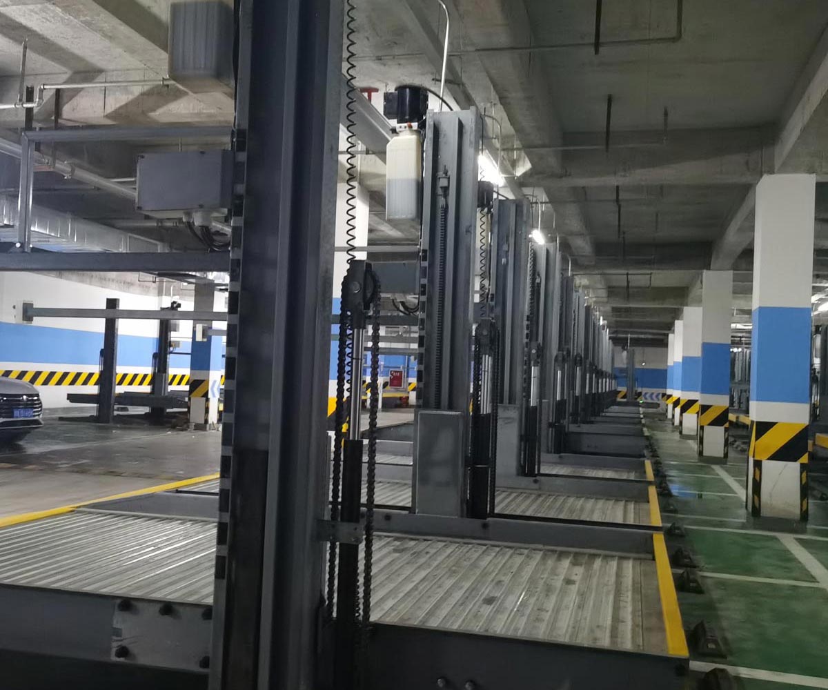 蓬安2层升降式机械式停车设备出租