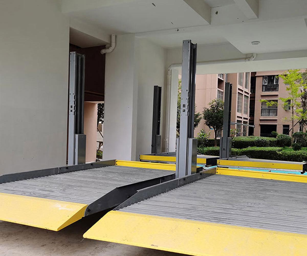 洪雅二层简易式机械式停车设备租赁