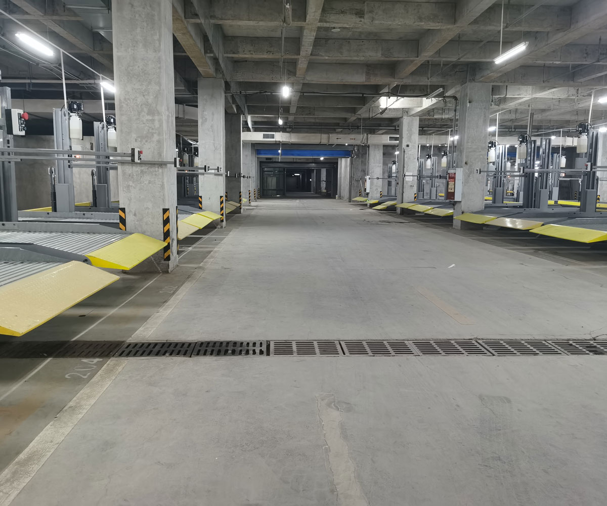 宜宾2层升降式立体停车库安装