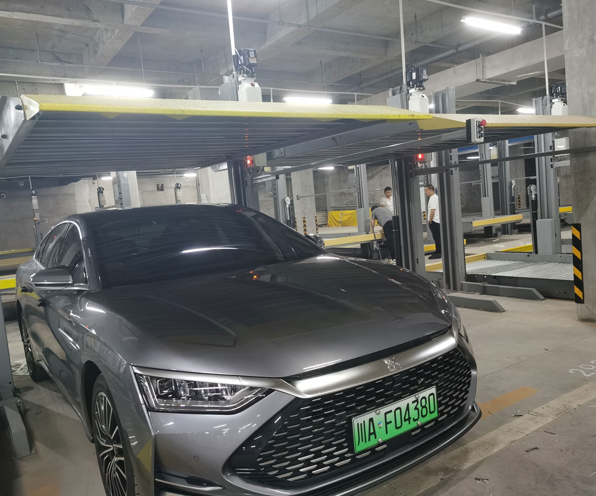 达川2层简易式机械式立体停车设备租用