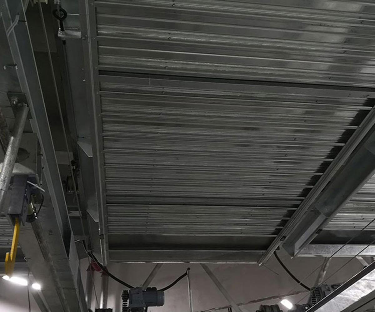 大渡口双层升降平移停车库拆除