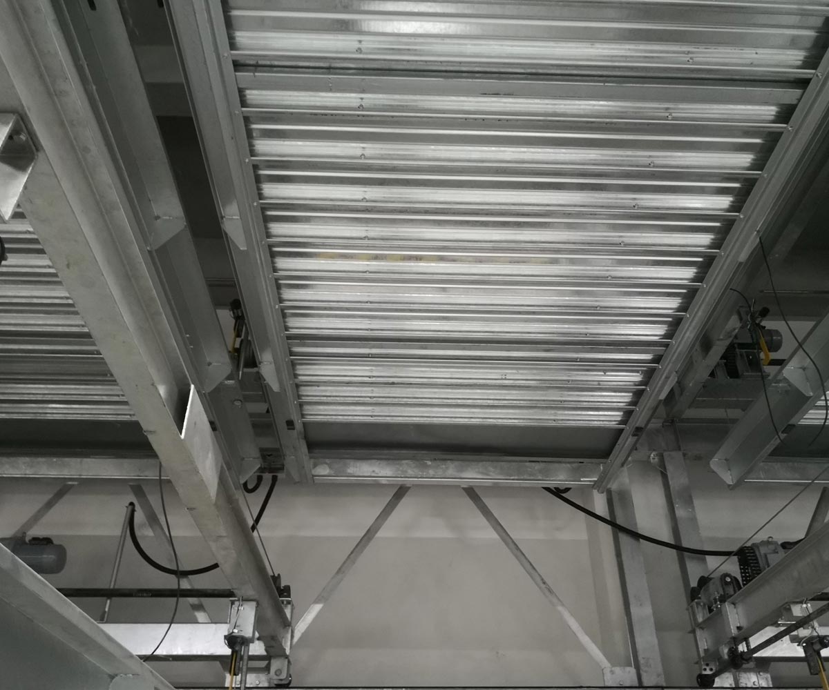金阳PSH7七层升降横移机械式停车设备