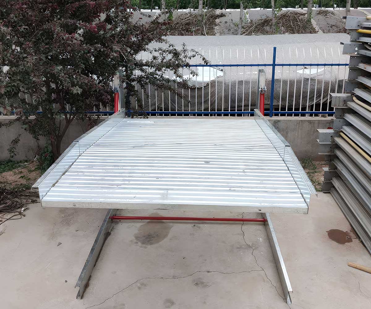 两柱式立体停车设备因地制宜