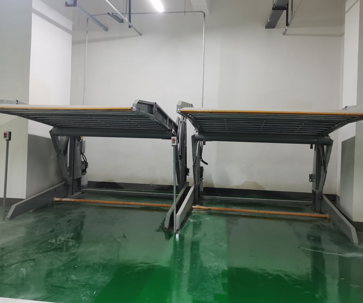 俯仰简易式立体车库 